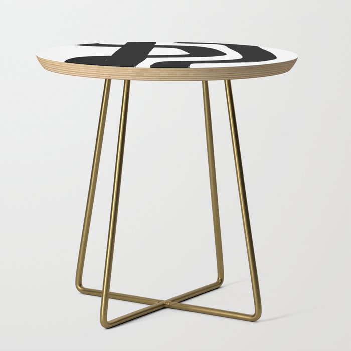 The Elders White Background Side Table Gallery Image 1