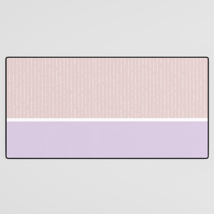 Pink Lilac Desk Mat Gallery Image 3
