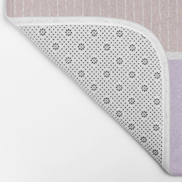Pink Lilac Bath Mat Gallery Image 2