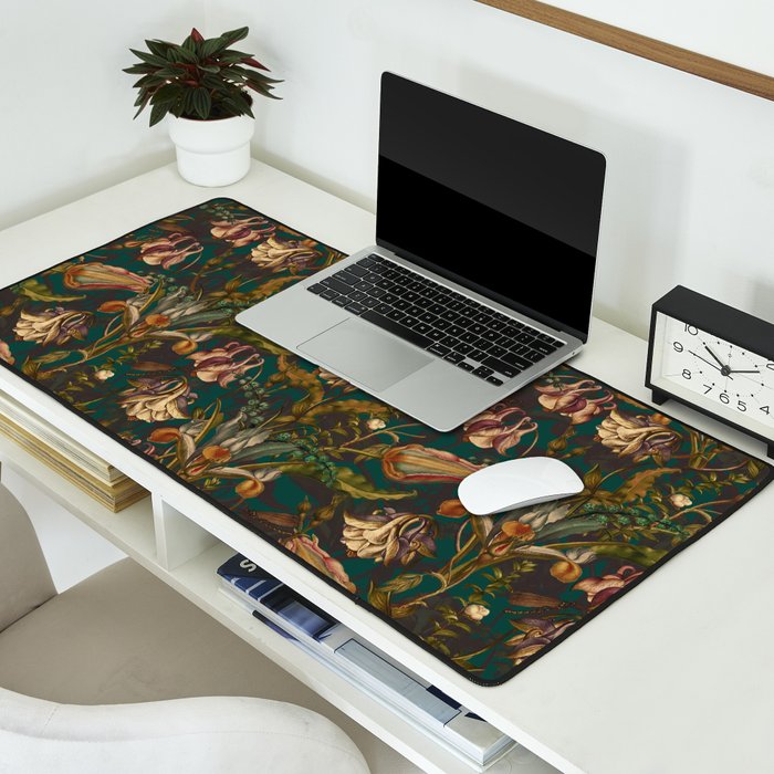 Midnight Summer Garden Desk Mat Gallery Image 2