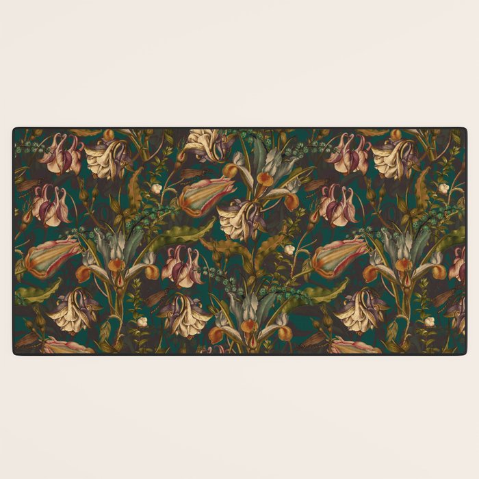 Midnight Summer Garden Desk Mat Gallery Image 3