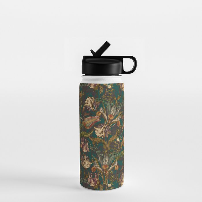 Midnight Summer Garden Water Bottle Gallery Image 1