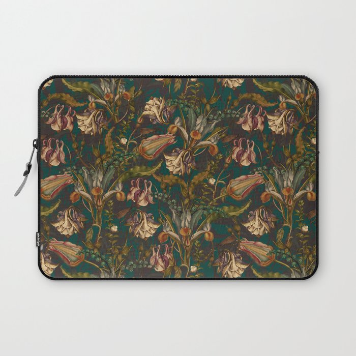 Midnight Summer Garden Laptop Sleeve Gallery Image 1