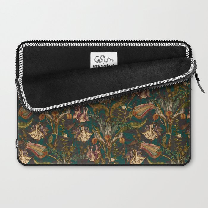 Midnight Summer Garden Laptop Sleeve Gallery Image 2