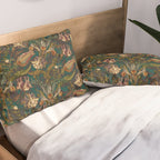 Midnight Summer Garden Pillow Sham Gallery Image 2