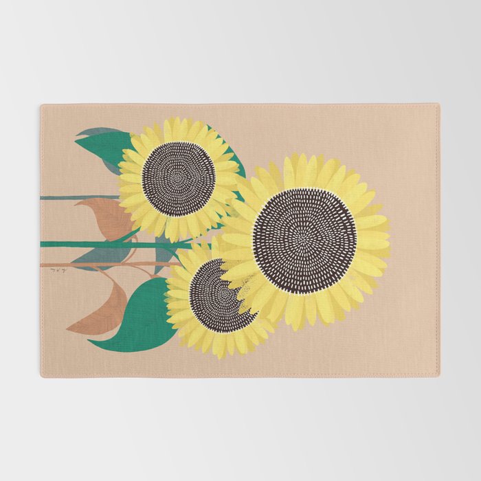 Sunflowers Rug Gallery Image 2
