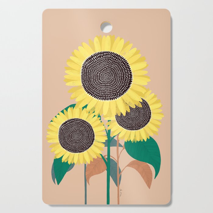 Sunflowers Cutting Board Gallery Image 1