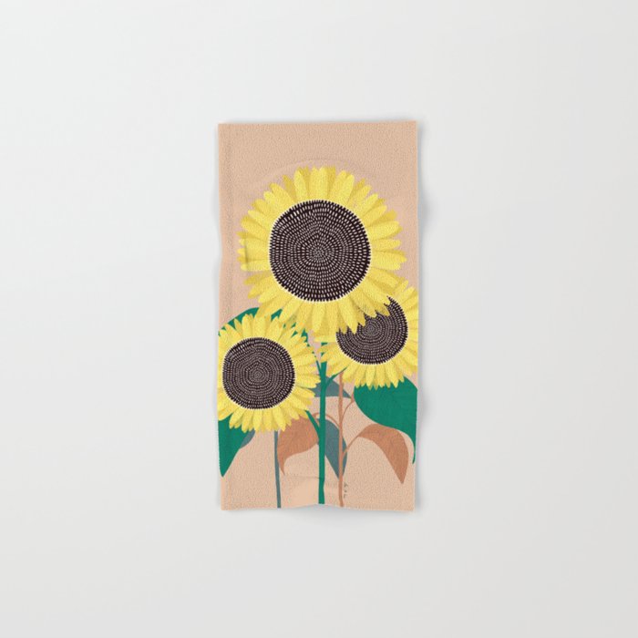 Sunflowers Bath Towel Gallery Image 1