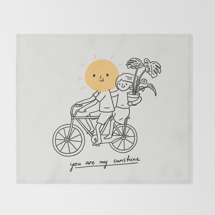 You are my sunshine 2 Throw Blanket Gallery Image 2