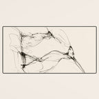 Hare Pair Desk Mat Gallery Image 3