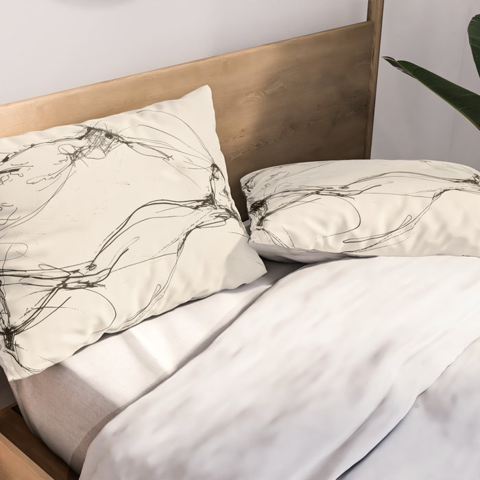 Hare Pair Pillow Sham Gallery Image 2