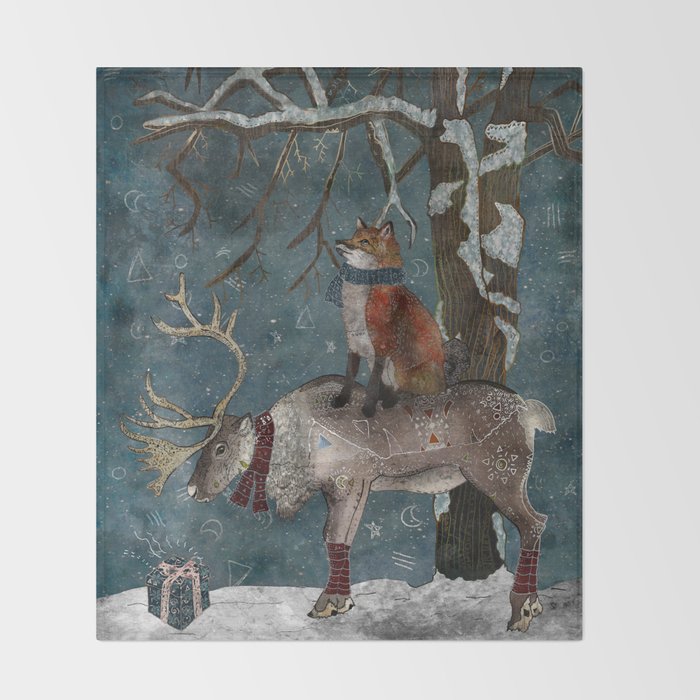 Winter Tale Throw Blanket Gallery Image 2