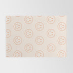 Beige/Peach Smiley Pattern Rug Gallery Image 2