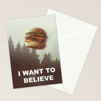I Want To Believe Stationery Card Gallery Image 2