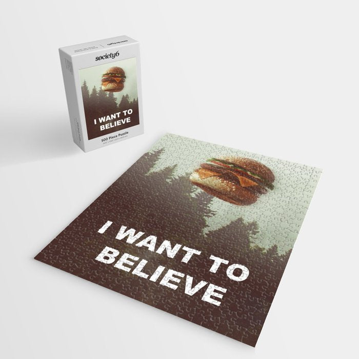 I Want To Believe Jigsaw Puzzle Gallery Image 2
