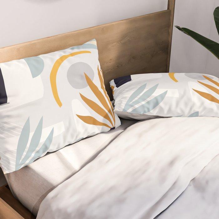 The Shapes of Nature - Pattern 2 Pillow Sham Gallery Image 2