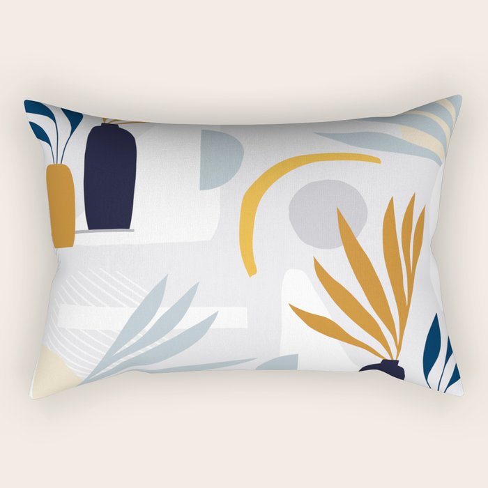 The Shapes of Nature - Pattern 2 Rectangular Pillow Gallery Image 1
