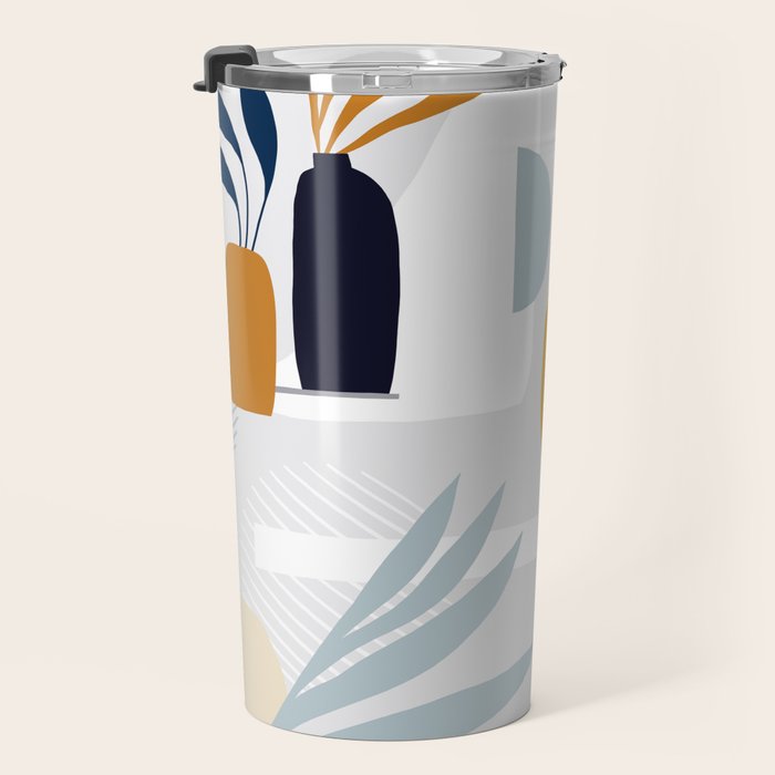 The Shapes of Nature - Pattern 2 Travel Mug Gallery Image 3
