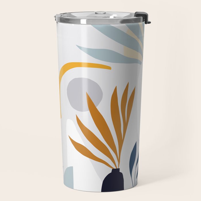 The Shapes of Nature - Pattern 2 Travel Mug Gallery Image 2