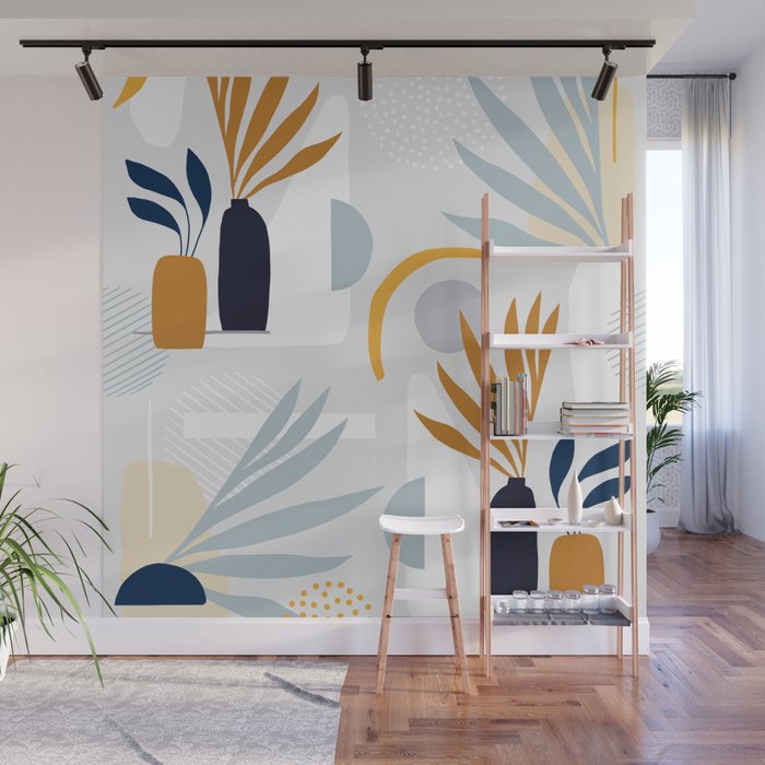 The Shapes of Nature - Pattern 2 Wall Mural Gallery Image 1