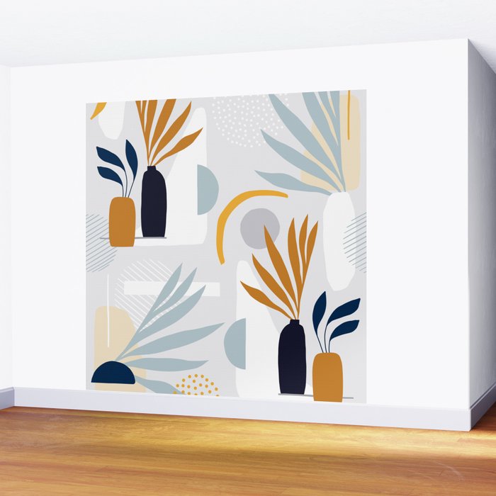 The Shapes of Nature - Pattern 2 Wall Mural Gallery Image 2