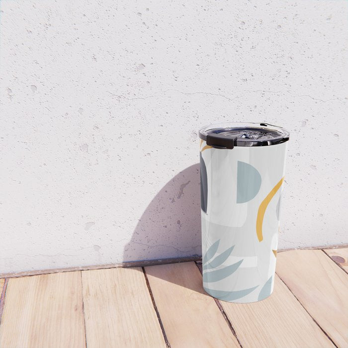 The Shapes of Nature - Pattern 2 Travel Mug Gallery Image 4