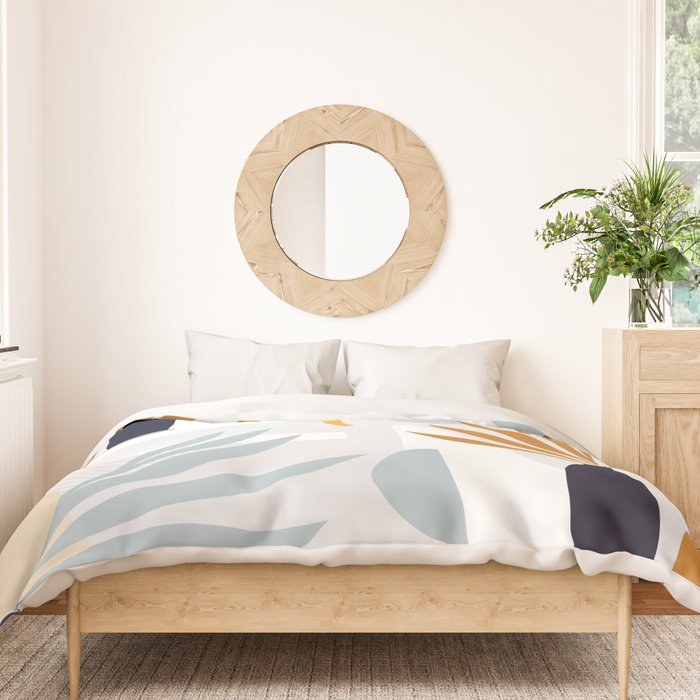 The Shapes of Nature - Pattern 2 Duvet Cover Gallery Image 3