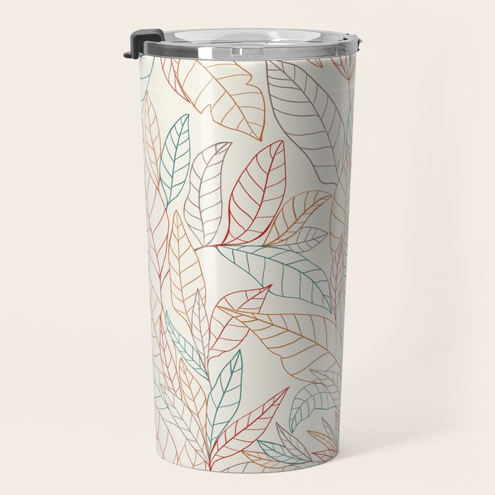 Leaves Travel Mug Gallery Image 3