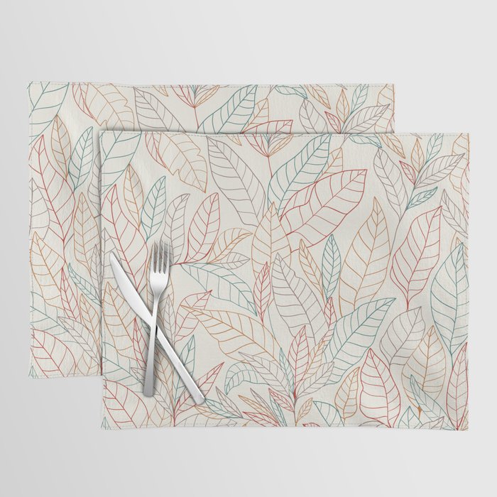 Leaves Placemat Gallery Image 1
