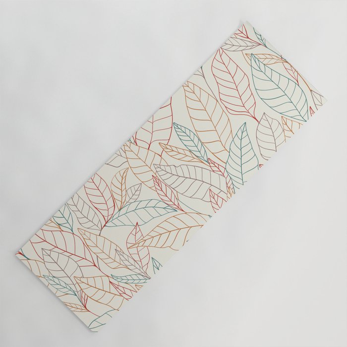 Leaves Yoga Mat Gallery Image 1