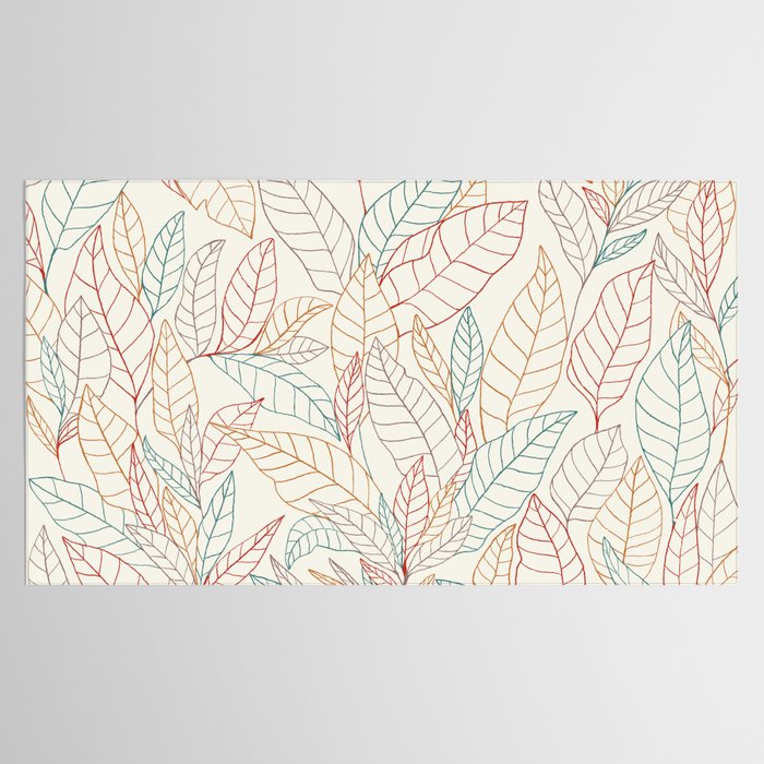 Leaves Tablecloth Gallery Image 2