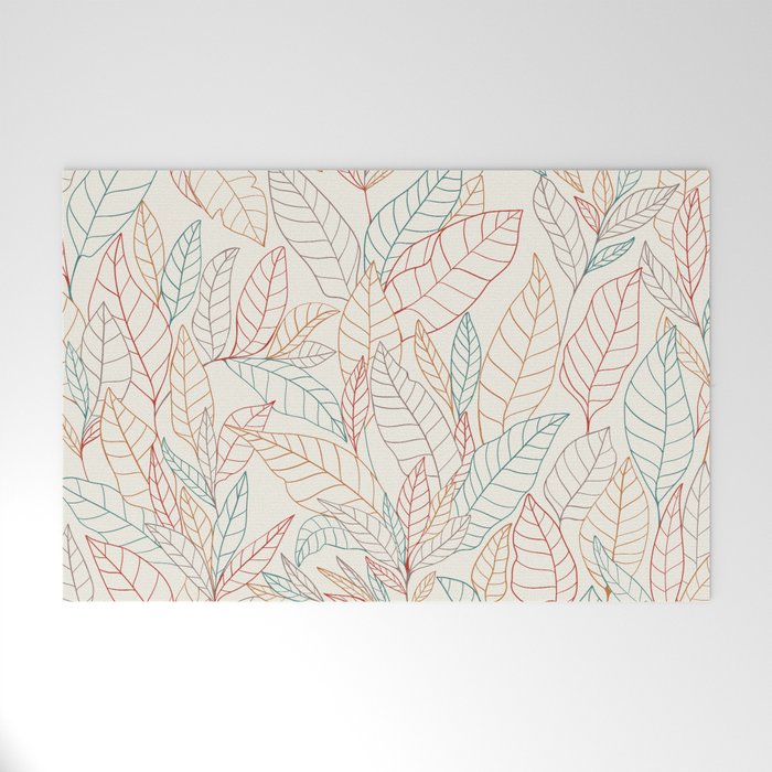 Leaves Welcome Mat Gallery Image 1