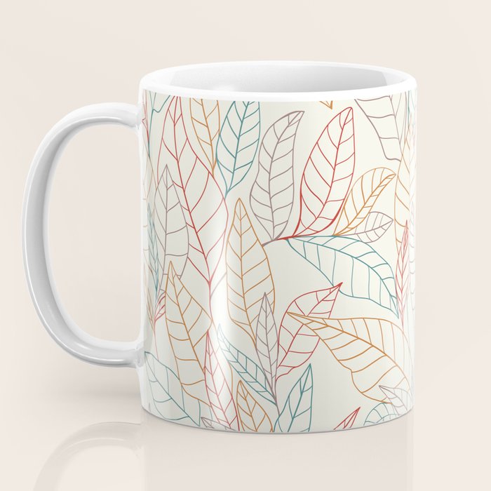 Leaves Coffee Mug Gallery Image 3