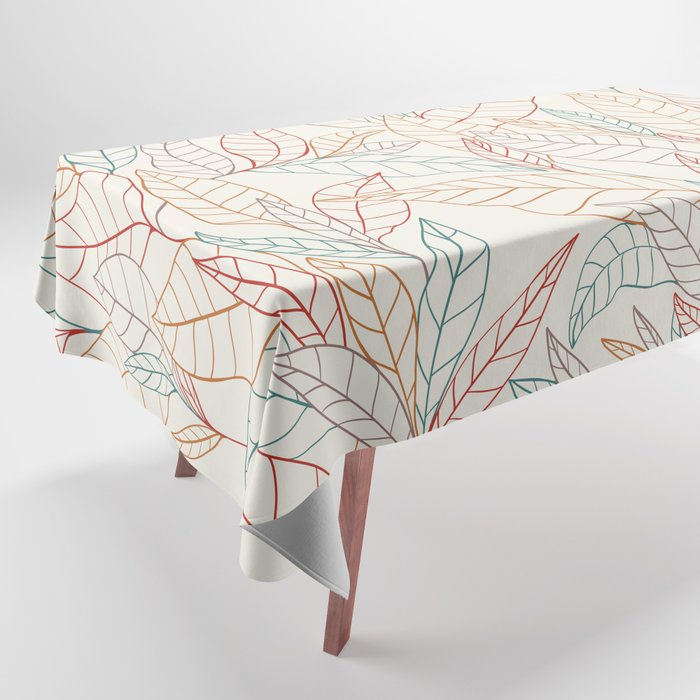 Leaves Tablecloth Gallery Image 1