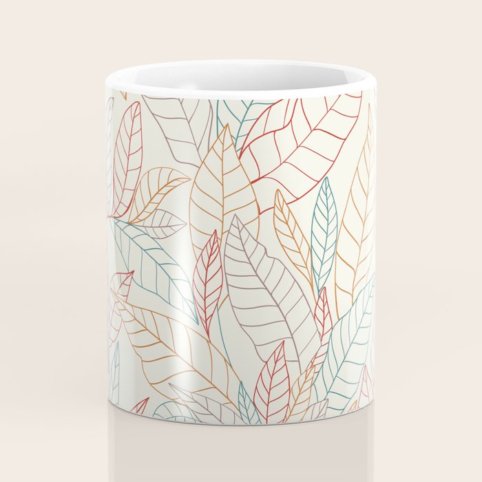Leaves Coffee Mug Gallery Image 4