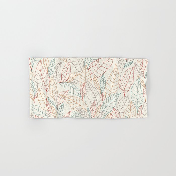 Leaves Bath Towel Gallery Image 1