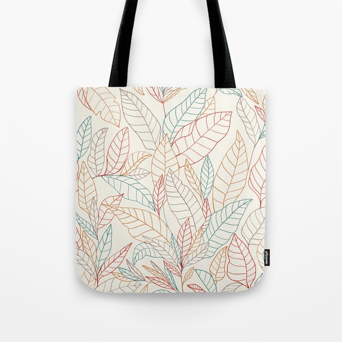 Leaves Tote Bag Gallery Image 1