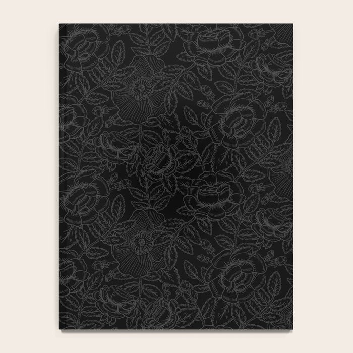 Gothic Country Rose in Black Notebook Gallery Image 4