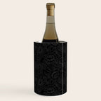 Gothic Country Rose in Black Wine Chiller Gallery Image 1