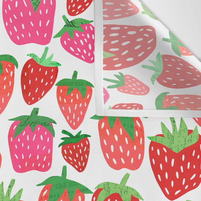 Strawberries Wall Tapestry Gallery Image 3