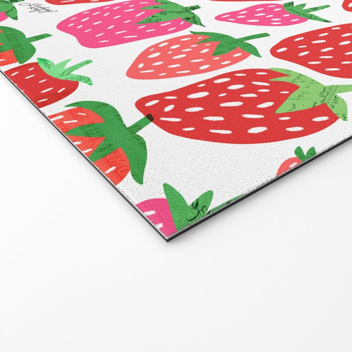 Strawberries Welcome Mat Gallery Image 2