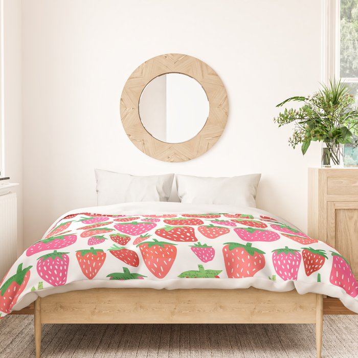 Strawberries Duvet Cover Gallery Image 3
