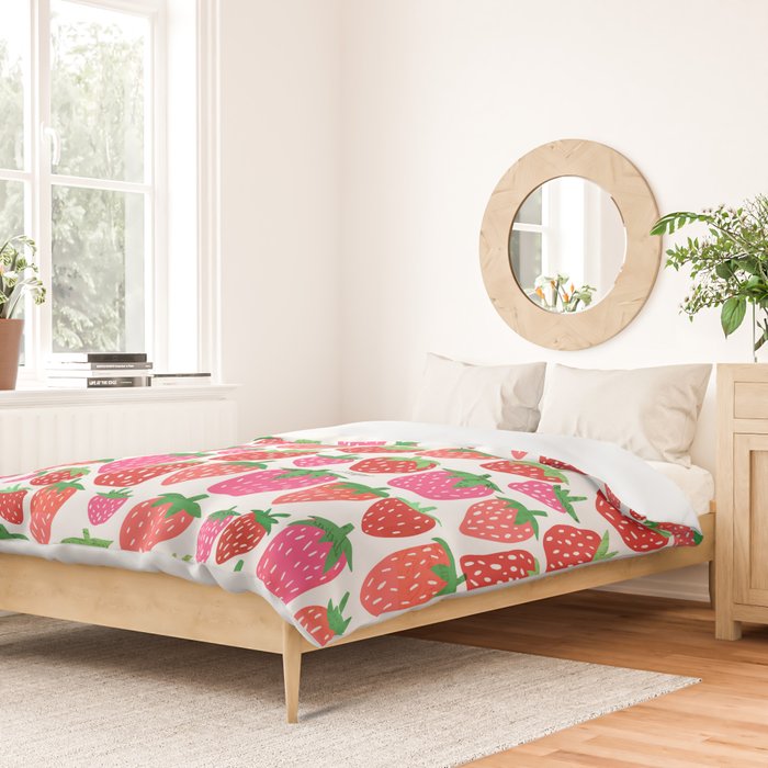 Strawberries Duvet Cover Gallery Image 2