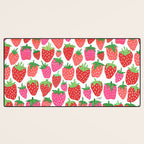 Strawberries Desk Mat Gallery Image 3