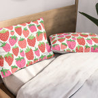 Strawberries Pillow Sham Gallery Image 2