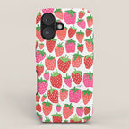 Strawberries iPhone Case Gallery Image 1