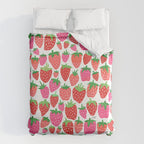 Strawberries Duvet Cover Gallery Image 6