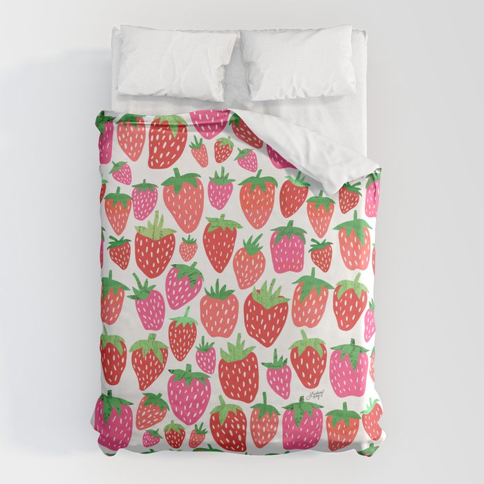 Strawberries Duvet Cover Gallery Image 1
