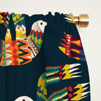 Native Bird Window Curtain Gallery Image 2