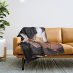 Brutalized Gainsborough 3 Throw Blanket Gallery Image 1